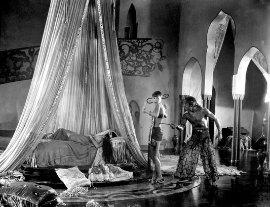 Douglas Fairbanks & Anna May Wong The Thief Of Bagdad Picture Magnet Print