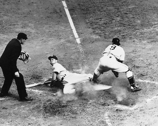 Duke Snider Magnet Brooklyn Dodgers La Baseball Picture Mlb Sliding