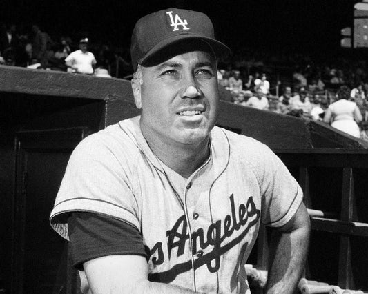 Duke Snider Photo Los Angeles Dodgers La Picture Baseball Mlb Bw