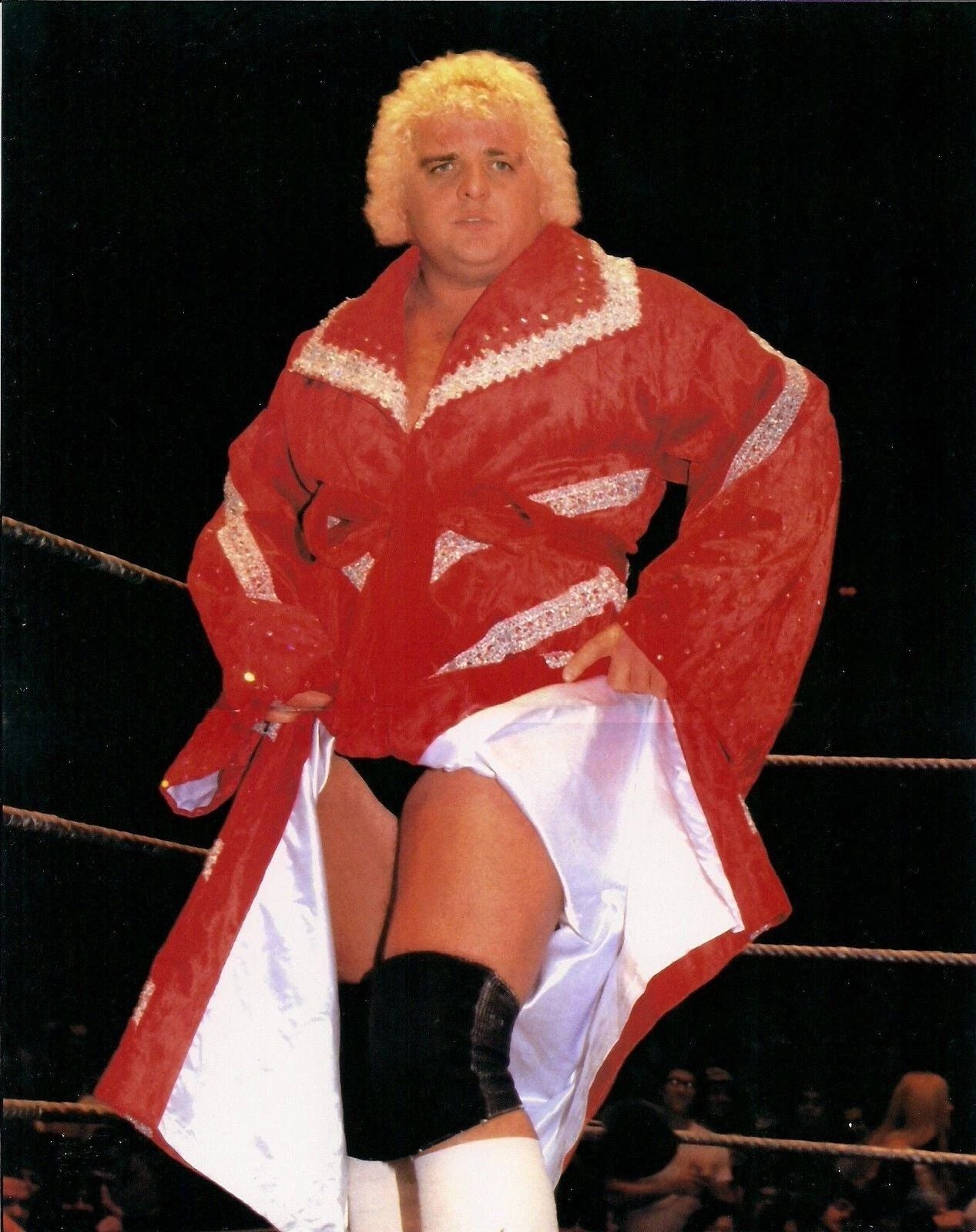 Dusty Rhodes Keychain Wrestling Picture