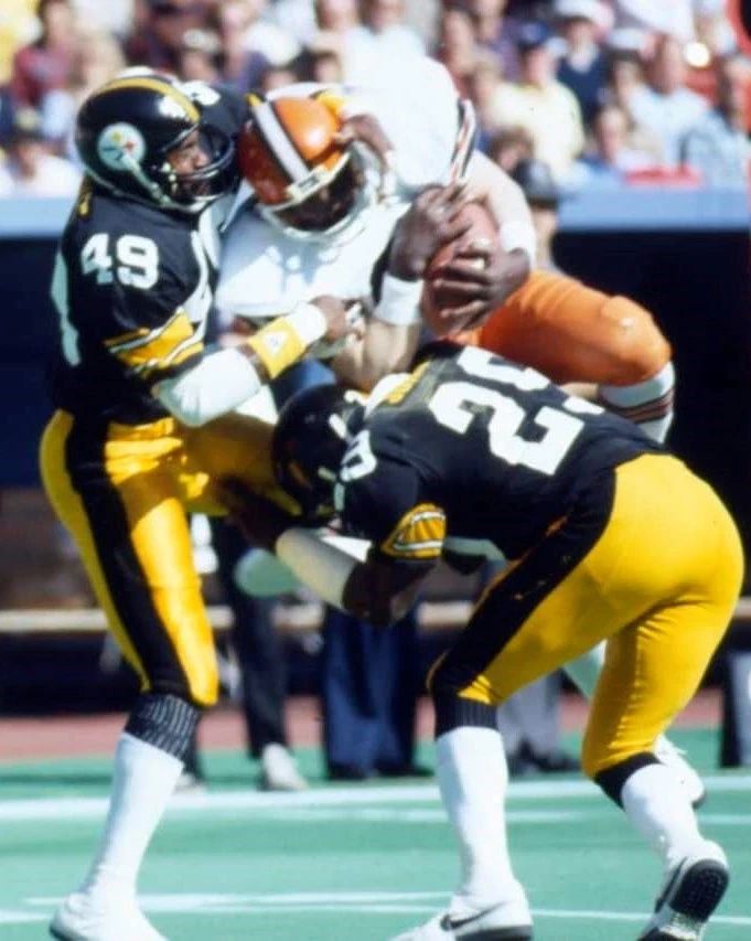 Dwayne Woodruff Keychain Pittsburgh Steelers Picture Nfl Football Vs Browns