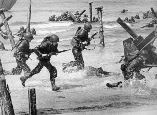 D Day Normandy Keychain Picture Keychain Print World War Wwii Germany Full Moon