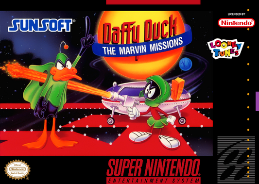 Daffy Duck (Usa) Snes Print Poster
