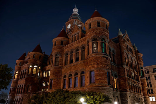 Dallas County Courthouse Texas Old Red Museum Picture Magnet Magnet Print