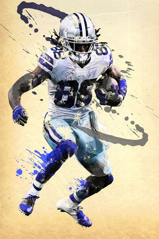 Dallas Cowboys Cee Dee Lamb American Football Player Jigsaw Puzzle