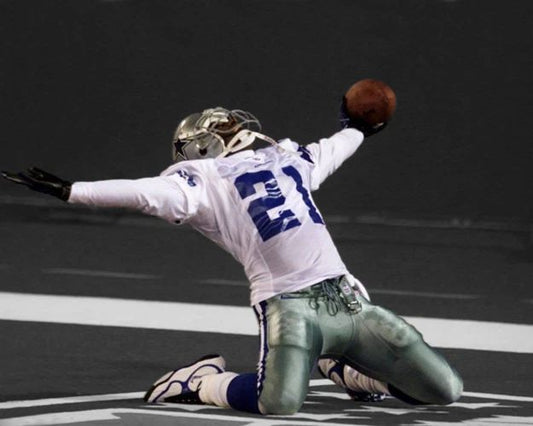 Dallas Cowboys Deion Sanders 'Primetime' Magnet Spotlight Football Print