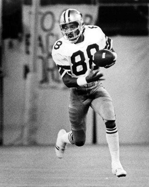 Dallas Cowboys Drew Pearson Glossy Photo Nfl Football Print Poster 1