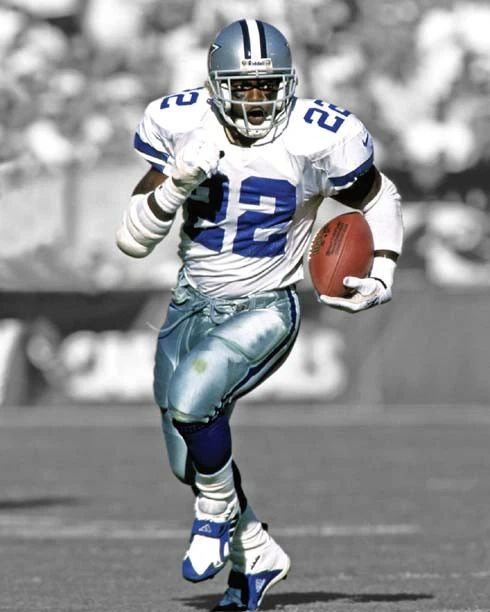 Dallas Cowboys Emmitt Smith Glossy Photo Spotlight Football Print Poster
