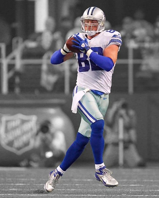 Dallas Cowboys Jason Witten Glossy Keychain Football Print Spotlight Keychain