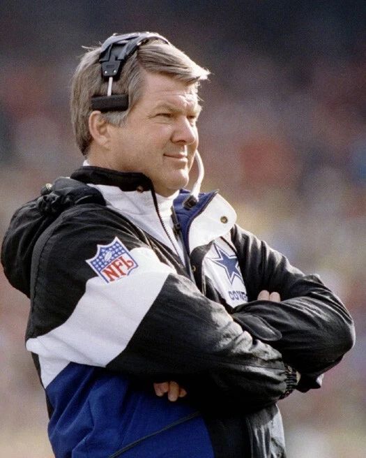 Dallas Cowboys Jimmy Johnson Glossy Magnet Coach Magnet Hof 2020
