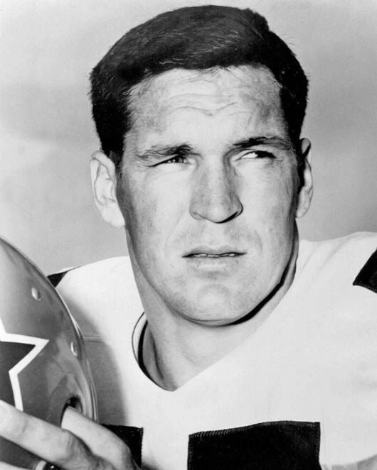 Dallas Cowboys Lee Roy Jordan Glossy Photo Print Nfl Football Poster 1