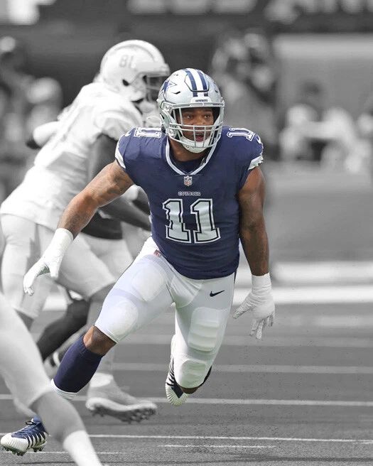 Dallas Cowboys Micah Parsons Glossy Photo Football Print Spotlight Poster 1