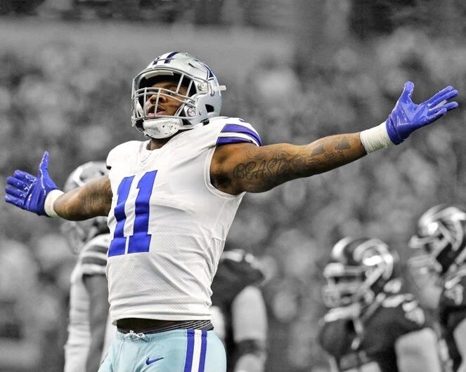 Dallas Cowboys Micah Parsons Glossy Photo Football Print Spotlight Poster 2