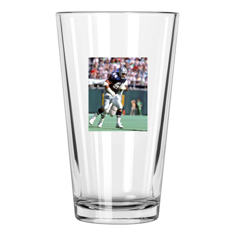 Dallas Cowboys Randy White Photo Nfl Football Pint Beer Drinking Glass