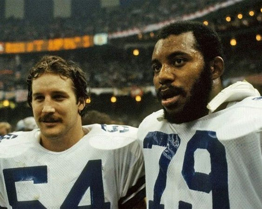 Dallas Cowboys Randy White And Harvey Martin Photo Super Bowl Xii Mvp Print
