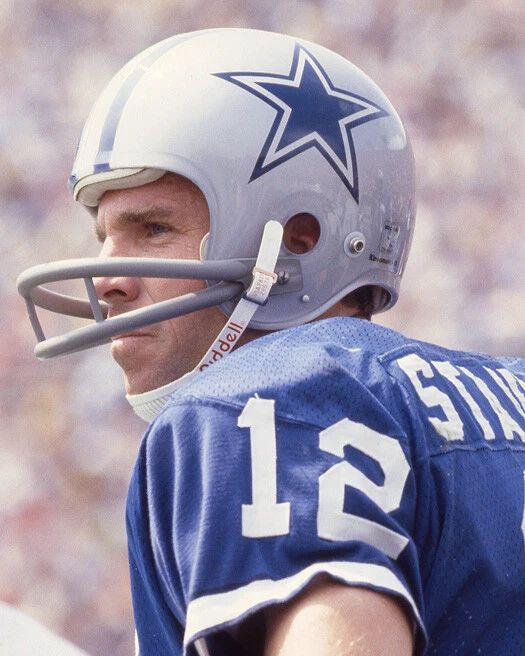 Dallas Cowboys Roger Staubach Glossy Photo Football Print Poster Hof 85 1