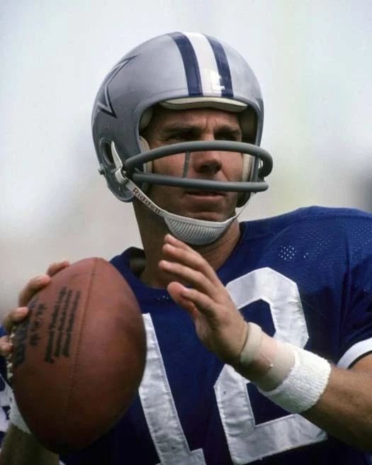 Dallas Cowboys Roger Staubach Glossy Magnet Nfl Football Magnet