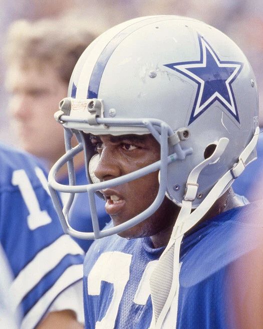 Dallas Cowboys Tony Dorsett Glossy Keychain Football Keychain Hof 94
