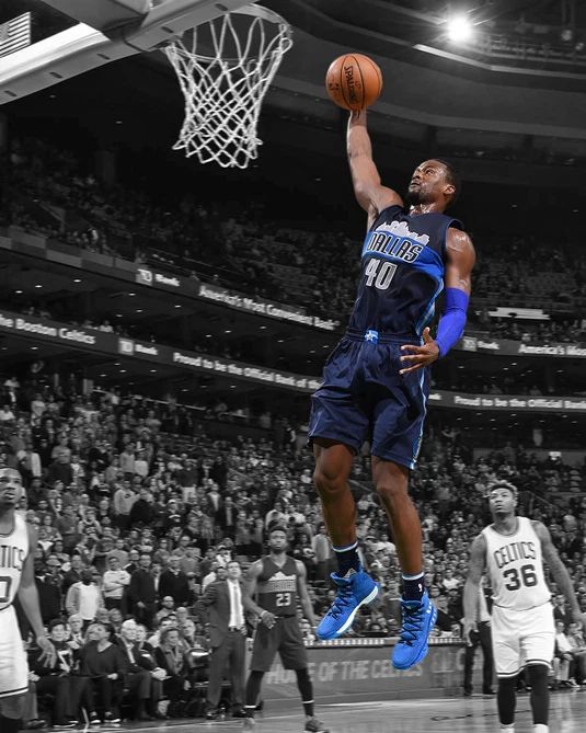 Dallas Mavericks Harrison Barnes Glossy Keychain Basketball Spotlight Print