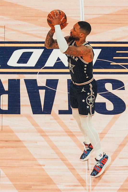 Damian Lillard American Basketball Athlete Stars Match Jigsaw Puzzle