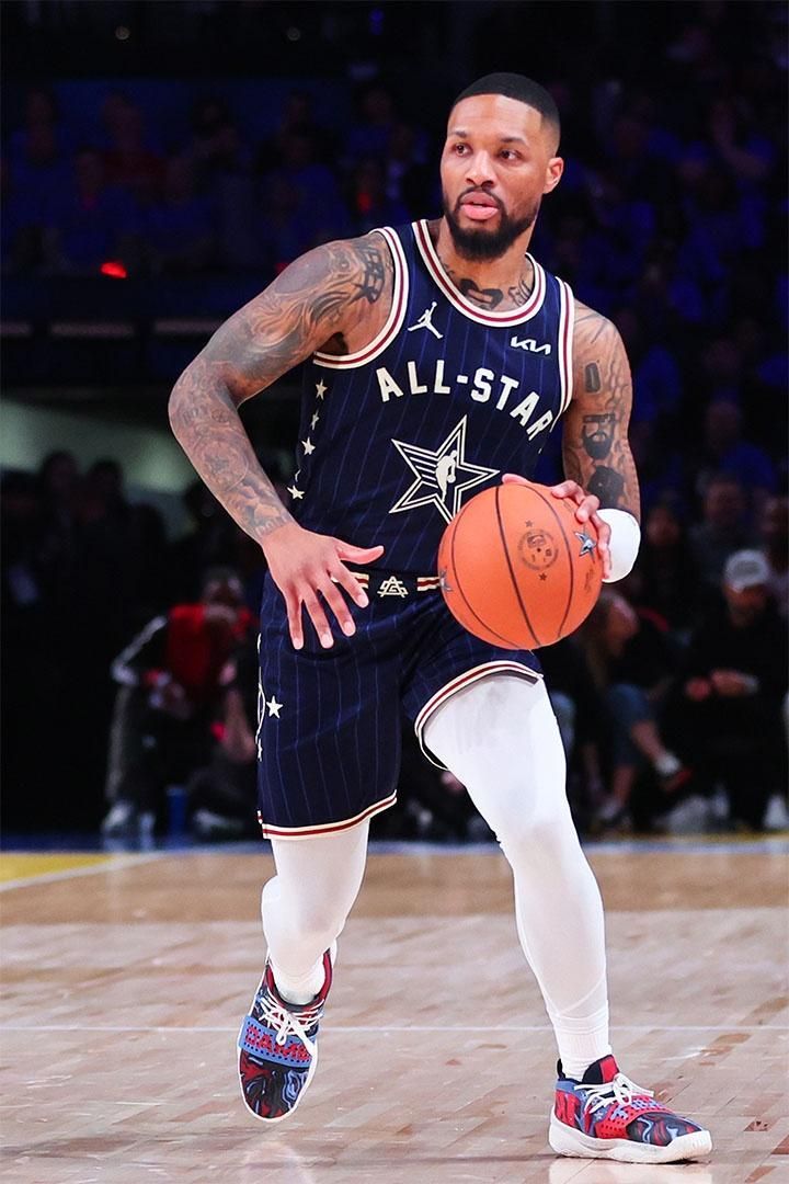 Damian Lillard American Basketball Player Stars Match Jigsaw Puzzle