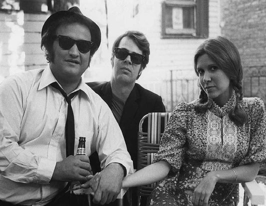 Dan Akroyd John Belushi & Carrie Fisher Classic Snl Picture Magnet Print