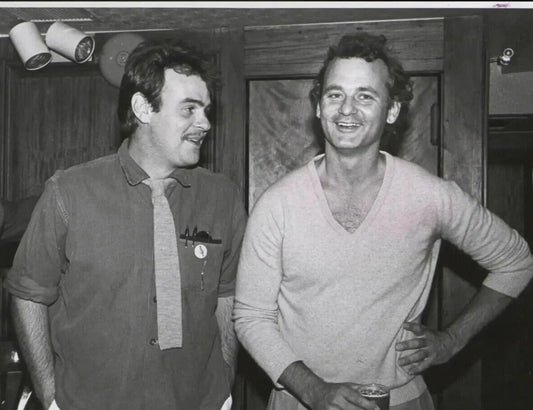 Dan Aykroyd On Set With Bill Murray Classic Picture Photo Print