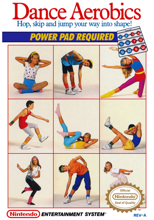 Dance Aerobics (Usa) Nes Print Poster