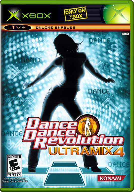 Dance Dance Revolution Ultramix 4 Xbox Print Poster