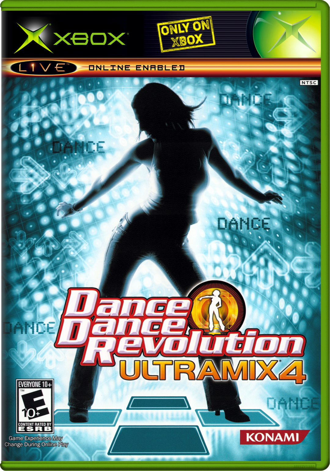 Dance Dance Revolution Ultramix 4 Xbox Keychain