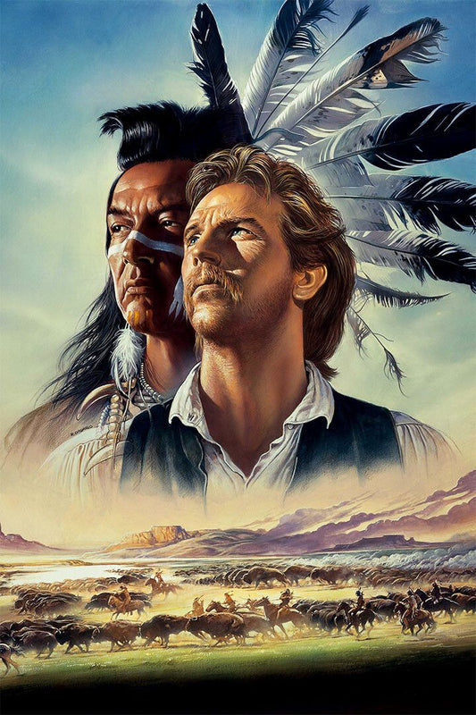 Dances With Wolves Movie Adventure Drama Jigsaw Puzzle