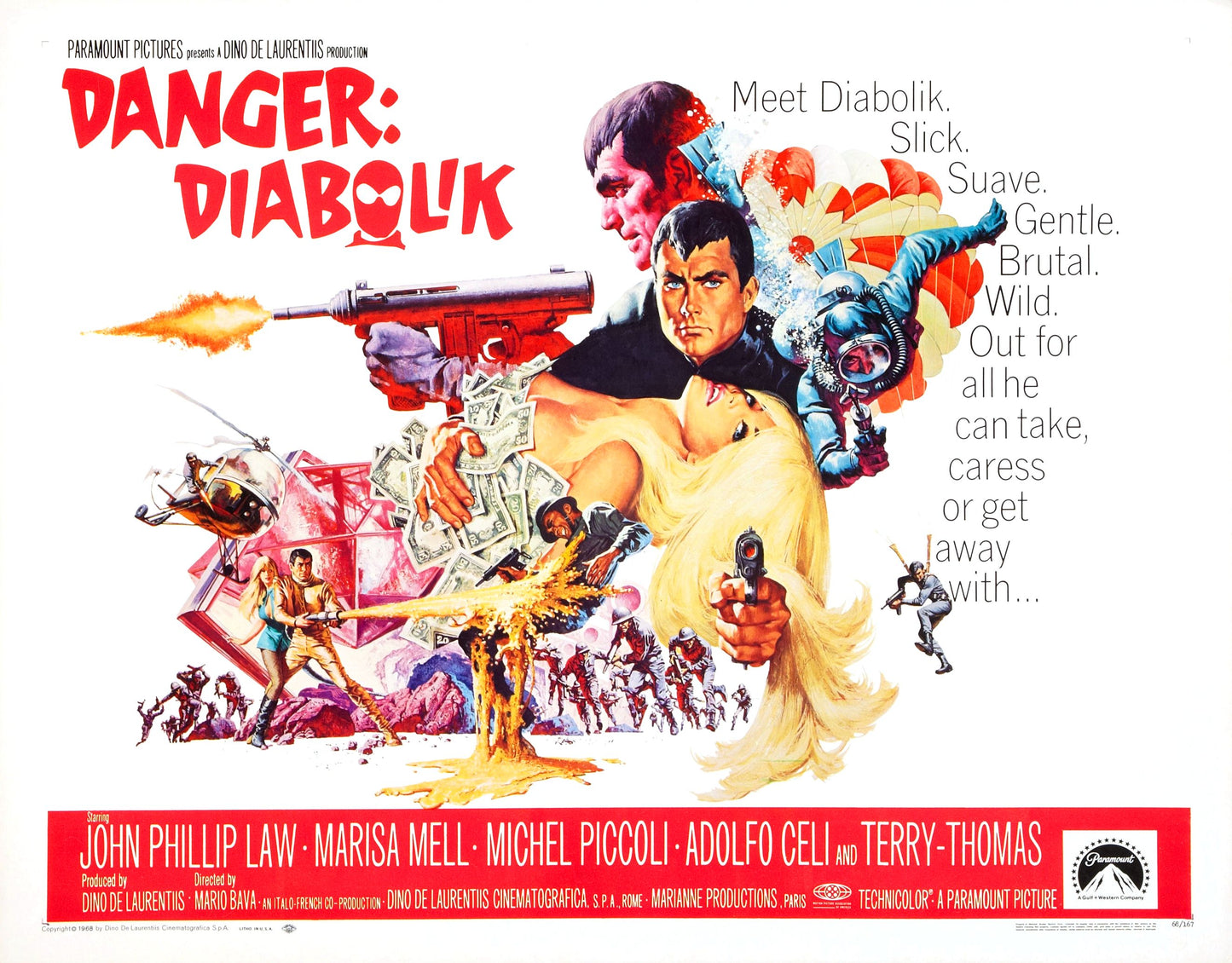 Danger Diabolik 02 Movie Magnet