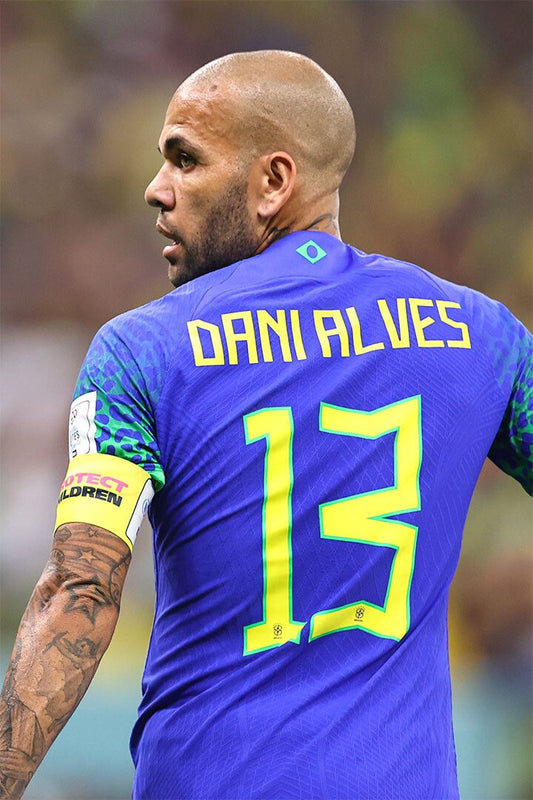 Dani Alves Brazil National Team World Cup Jigsaw Puzzle