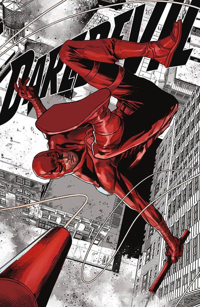 Daredevil Action Hero Comic Print Poster