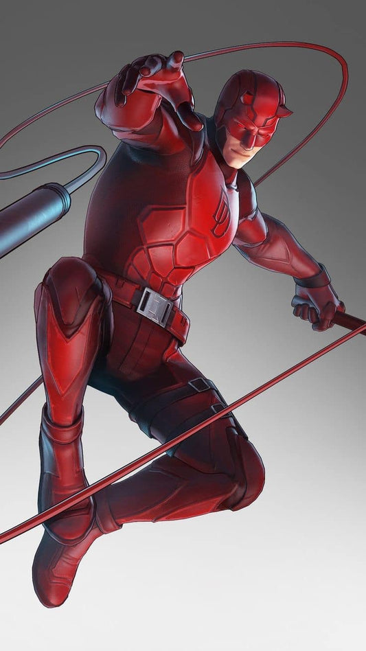 Daredevil Action Posing Print Poster