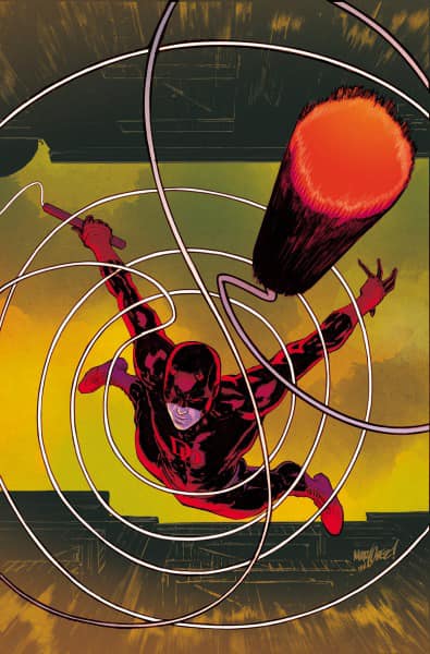 Daredevil Action Scene Print Poster