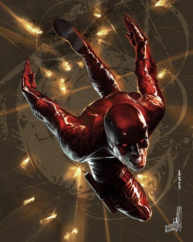 Daredevil Action Sequence Print Poster