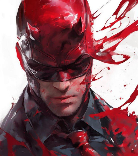Daredevil Artistic Portrait Print Poster