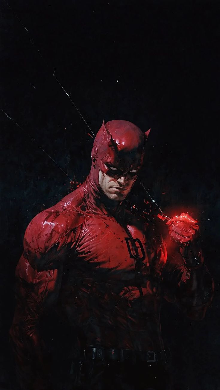 Daredevil Character Art Print Poster