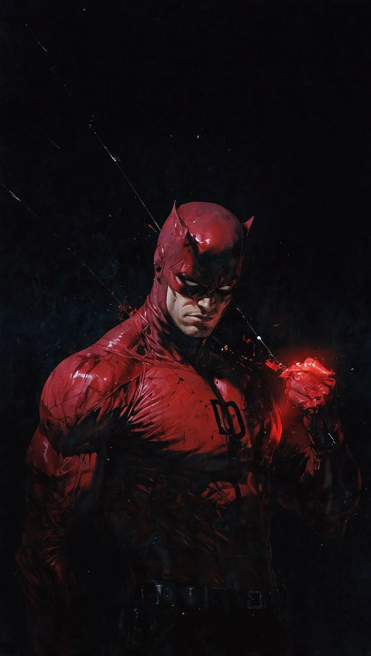 Daredevil Character Art Print Poster