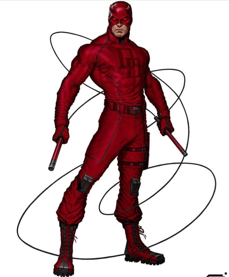 Daredevil Character Design Jigsaw Puzzle