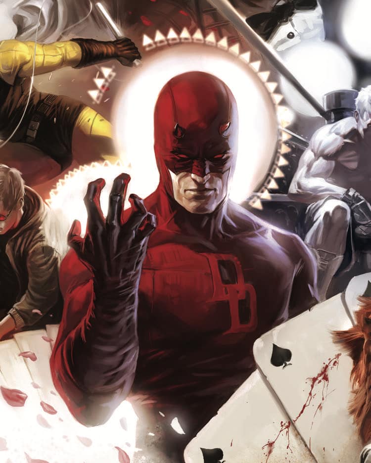 Daredevil Comic Art Print Poster