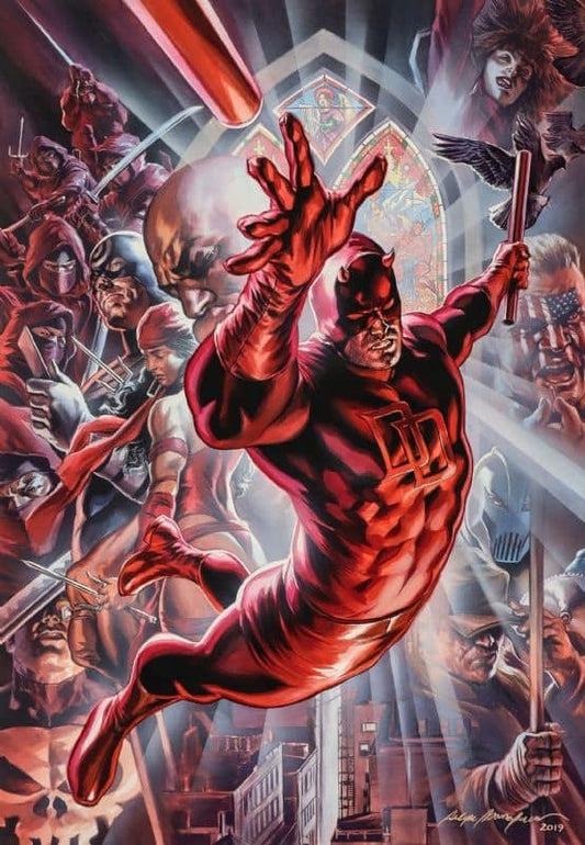 Daredevil Comic Art 2019 Print Poster