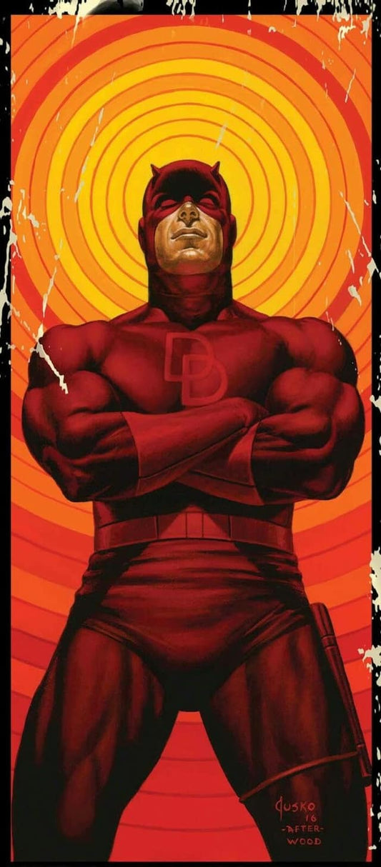 Daredevil Comic Art (2) Print Poster