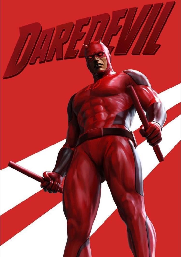 Daredevil Hero Pose (3) Jigsaw Puzzle