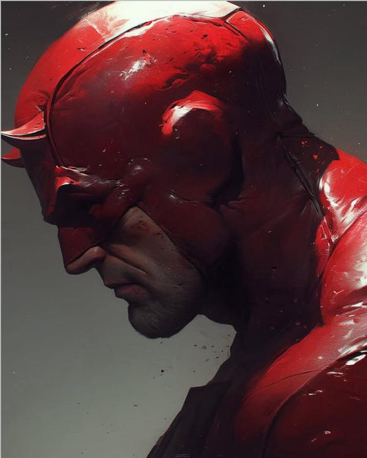 Daredevil Portrait Print Poster