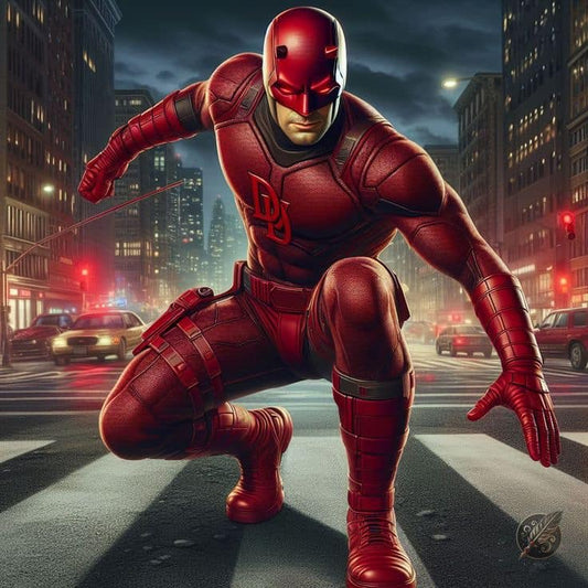 Daredevil Urban Action (2) Print Poster