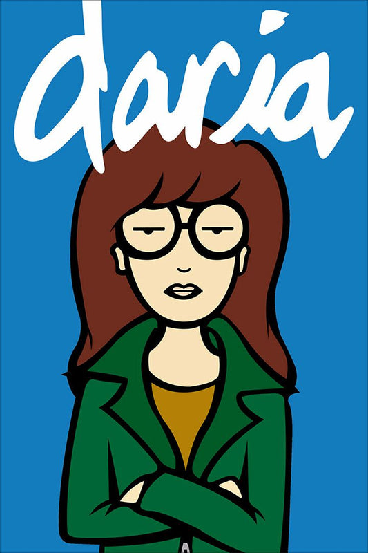 Daria Morgendorffer Fictional Character Animated Series Decor Wal Jigsaw Puzzle