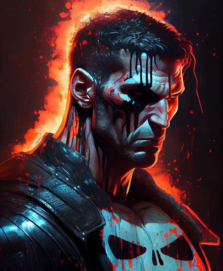 Dark Hero Portrait (2) Jigsaw Puzzle