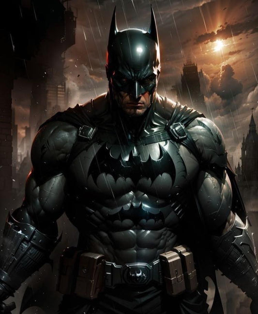 Dark Knight Portrait Print Poster
